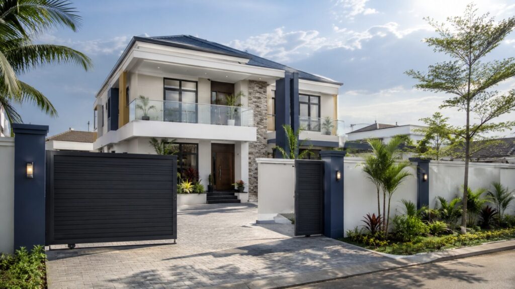 Luxury 2-storey home built in East Legon, Ghana