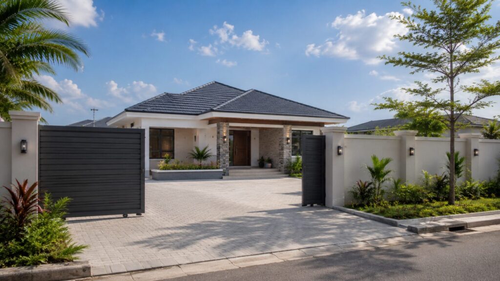 Modern bungalow built in Greater Accra, Ghana