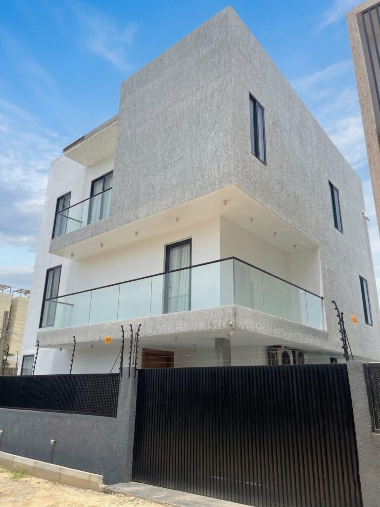 Modern multi-storey home built in Accra, Ghana